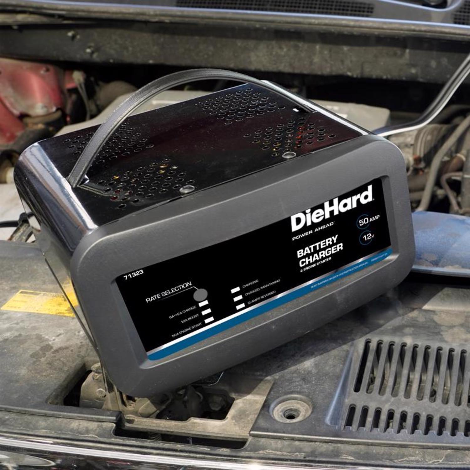 DieHard Automatic 12 V 50 amps Battery Charger Mfr# 71323 - Ace