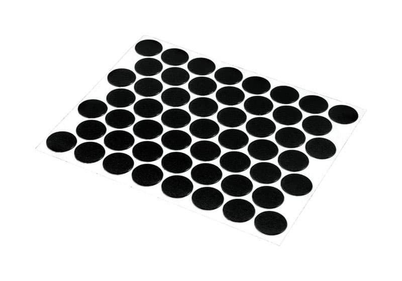Prime-Line Round Plastic Screw Hole Cover 9/16 in. D X 0.25 in. L