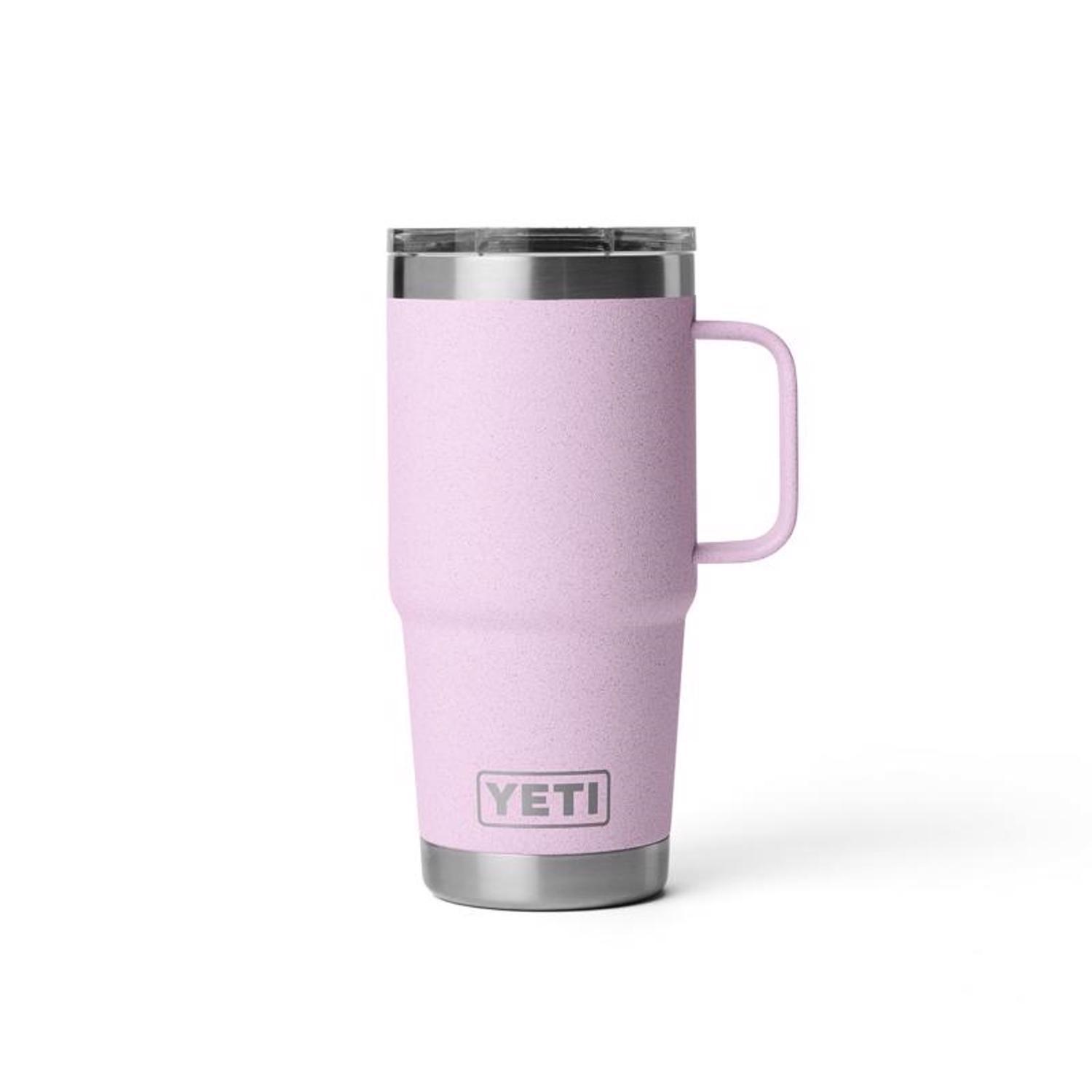 YETI Rambler 20 oz Black Forest Green BPA Free Travel Mug Mfr