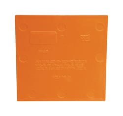 Cantex New Work Square PVC 3 gang Divider Plate Orange