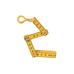 Schylling Foldable Ruler Yellow 1 pc