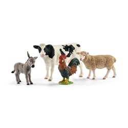 Schleich Farm World Barn Animal Toys 4 pc