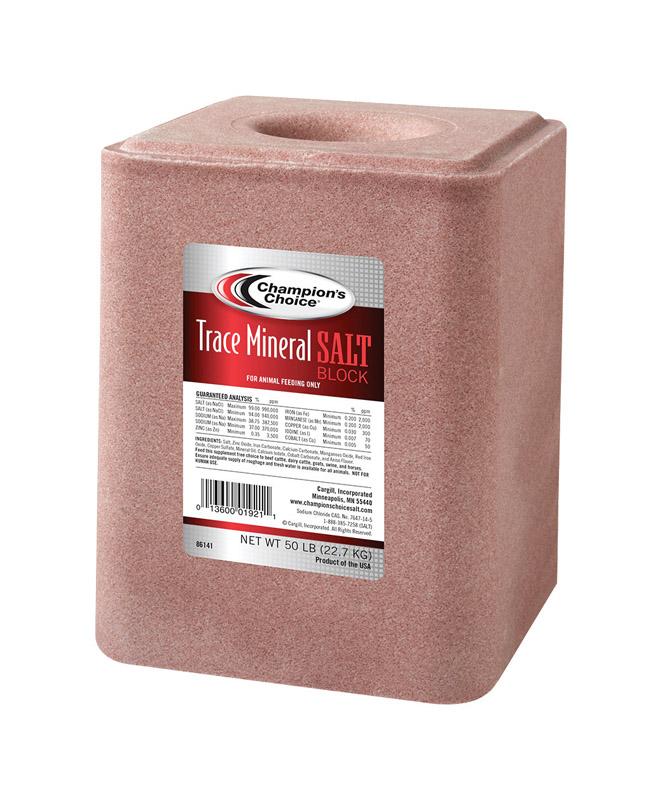 Salt専用 Champion's Choice Salt Block For All Animals 50 lb Mfr# 100012624