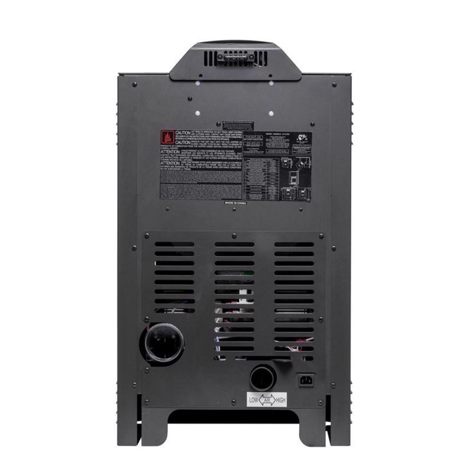 SCHOTT513UST US Stove EPA Certified 1300 sq ft Modern Wood Pellet 