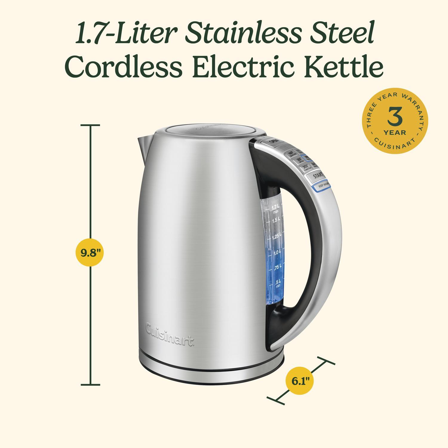 Cuisinart 1.7 L Silver Electric Kettle
