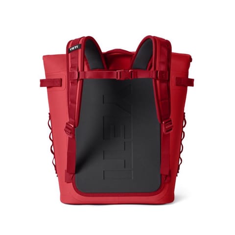 YETI Hopper M20 Rescue Red 36 cans Backpack Cooler Mfr