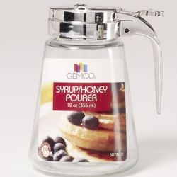 Hoan Clear Glass Syrup pourer Syrup Dispenser 1 pk