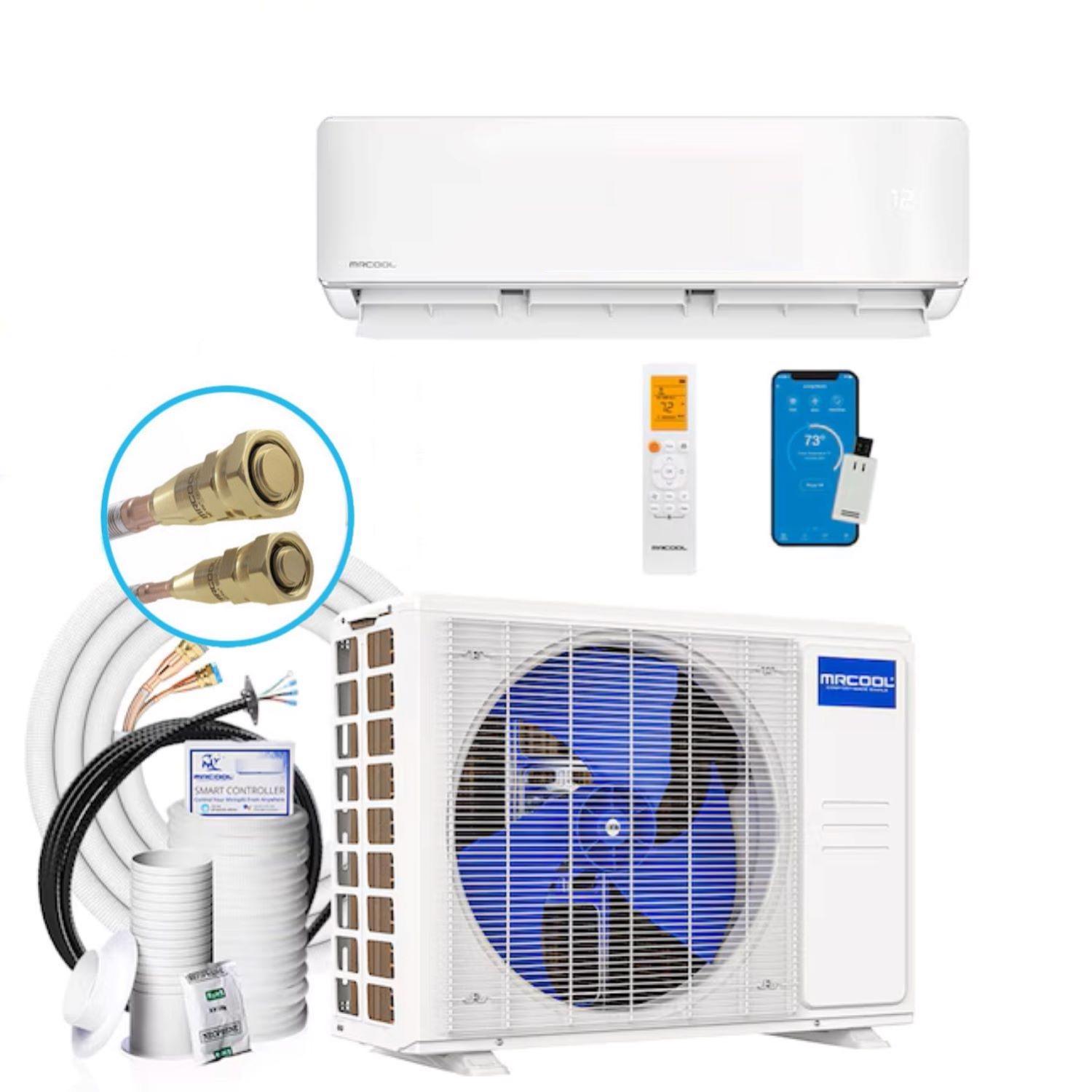 Ace Hardware MRCOOL DIY 5th Gen E Star, 230V, 1 Zone 24000 BTU 22.7 SEER Ductless Mini Split Heat Pump