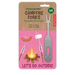Kikkerland Huckleberry Campfire Forks 4 pc