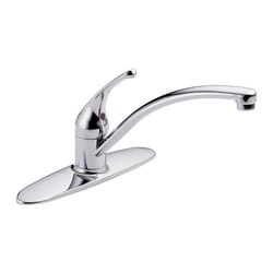 Delta Foundations One Handle Chrome Kitchen Faucet