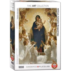 Eurographics Virgin with Angels Jigsaw Puzzles Multicolored 1000 pc