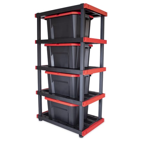 Craftsman 72 in. H X 40 in. W X 24 in. D Resin Shelving Unit Mfr