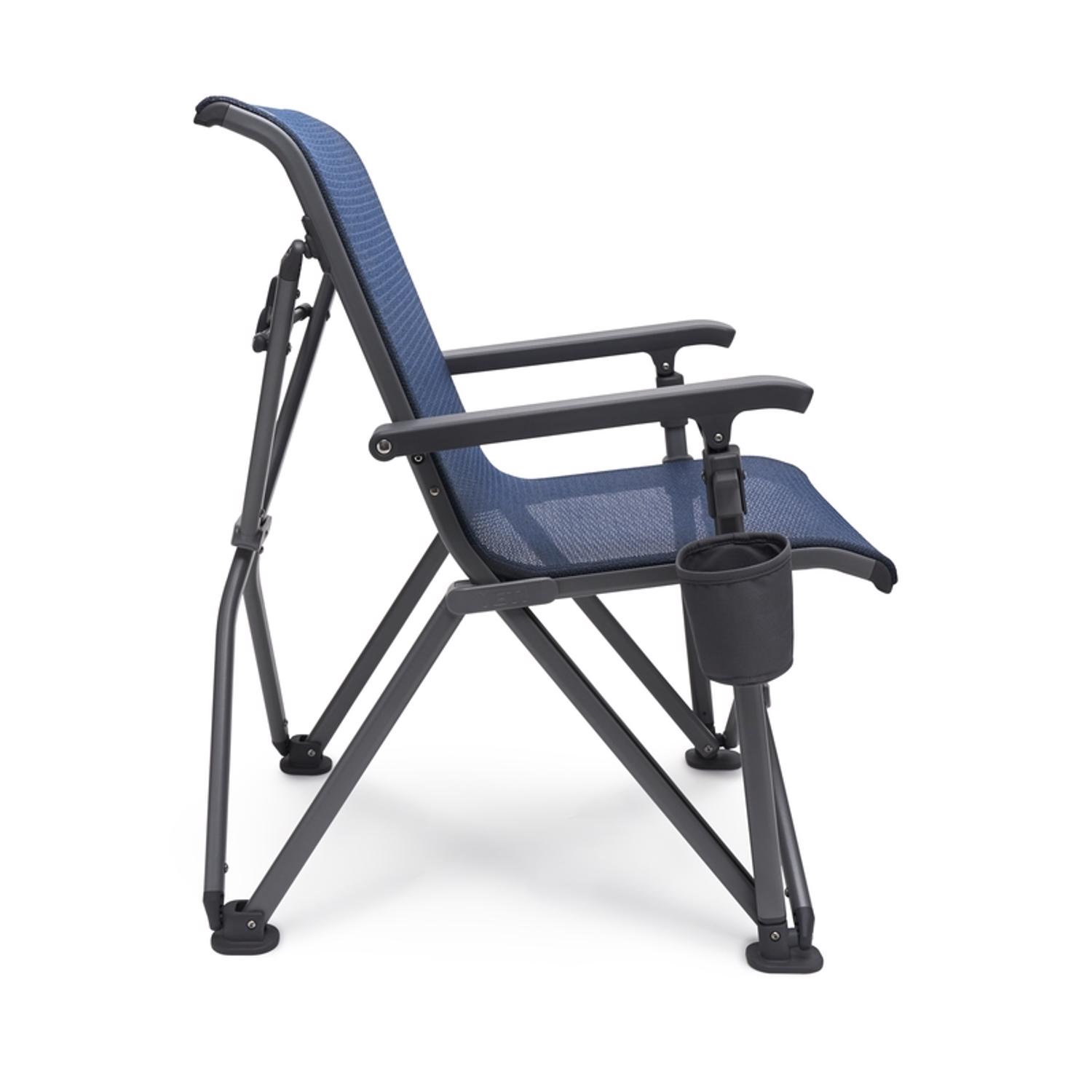 YETI Trailhead Brown/Black Polypropylene Frame Camping Chair Navy