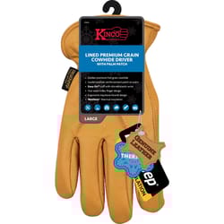 Kinco Heatkeep Men's Outdoor Cold Weather Work Gloves Gold M 1 pair