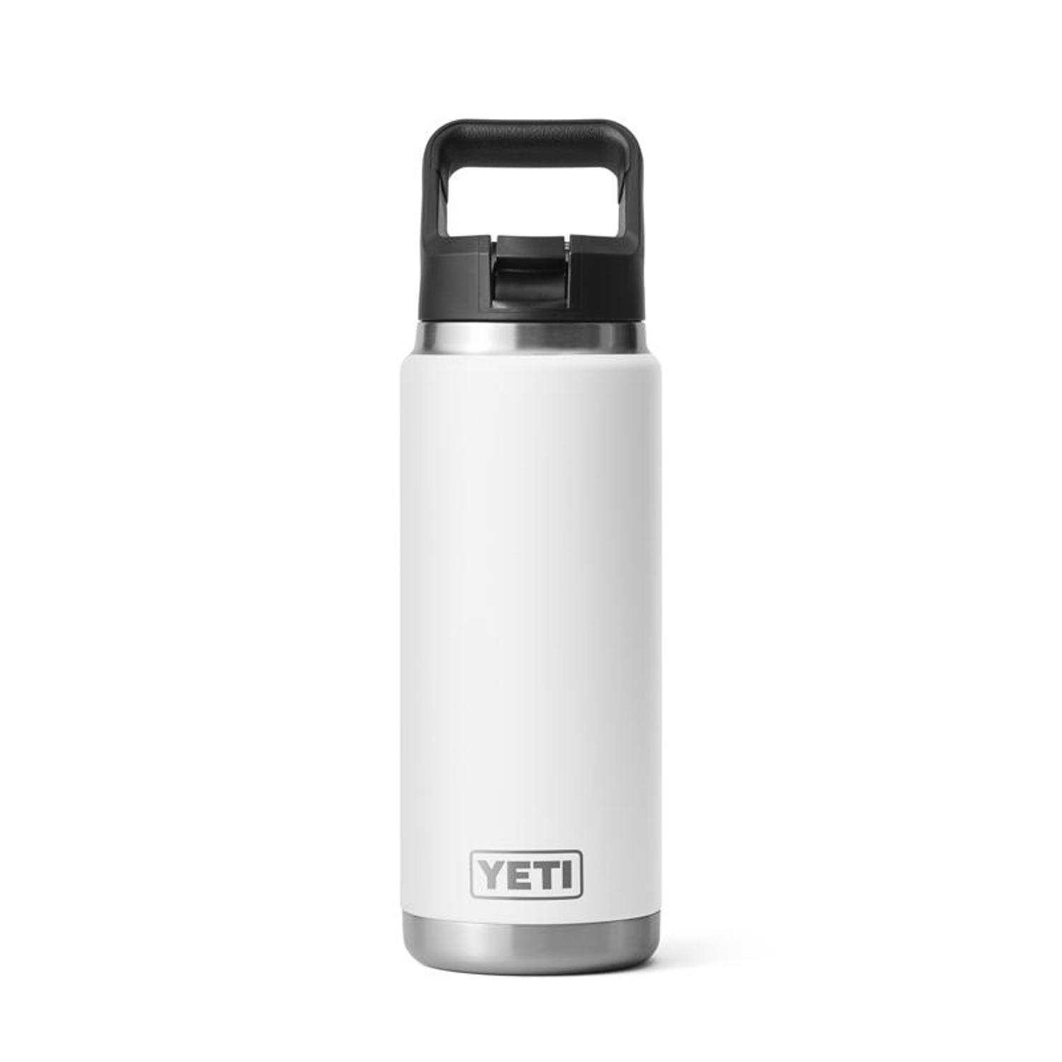 Photos - Other Accessories Yeti Rambler 26 oz White BPA Free Bottle with Straw Cap 21071504108 