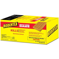 Rodentex Toxic Rodenticide Bait Bar For Mice and Rats 4 lb 1 pk
