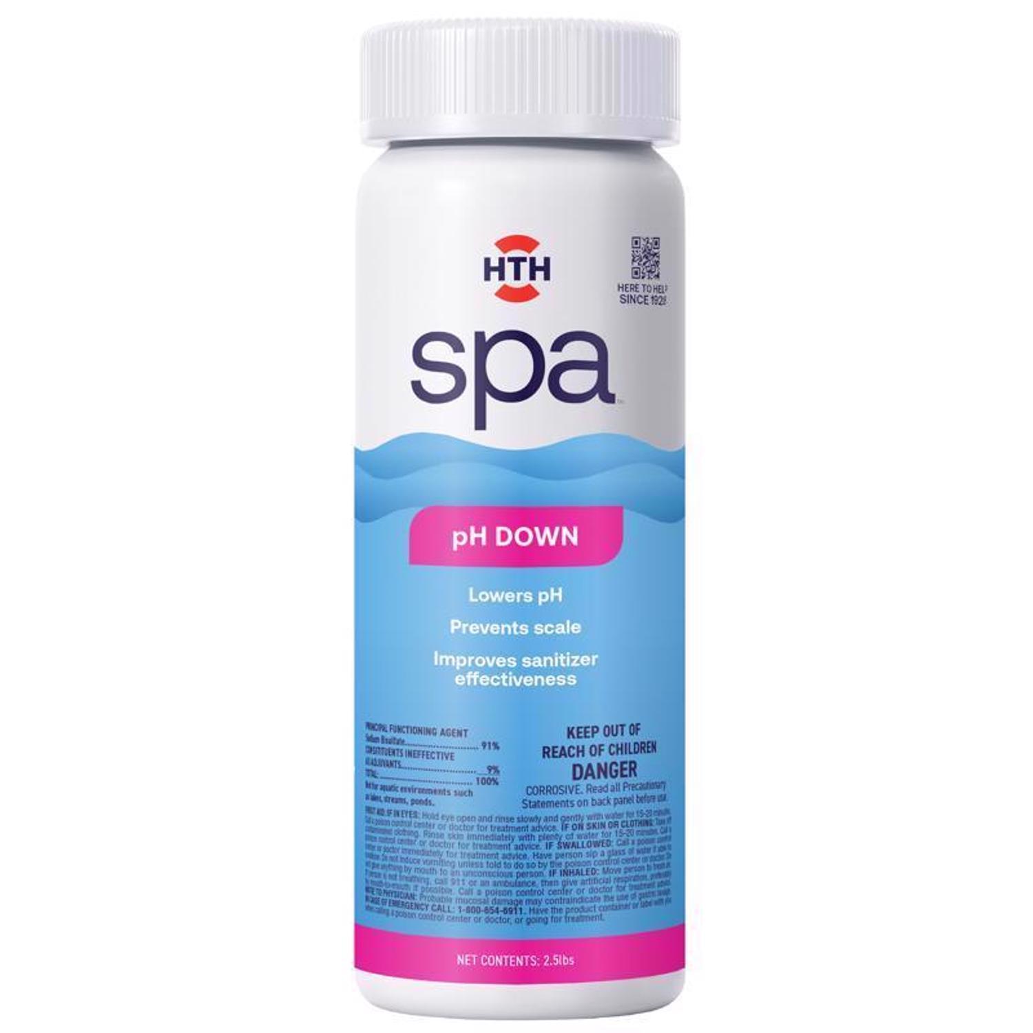 Spa Ph Decrease Hth 2.5 lb.