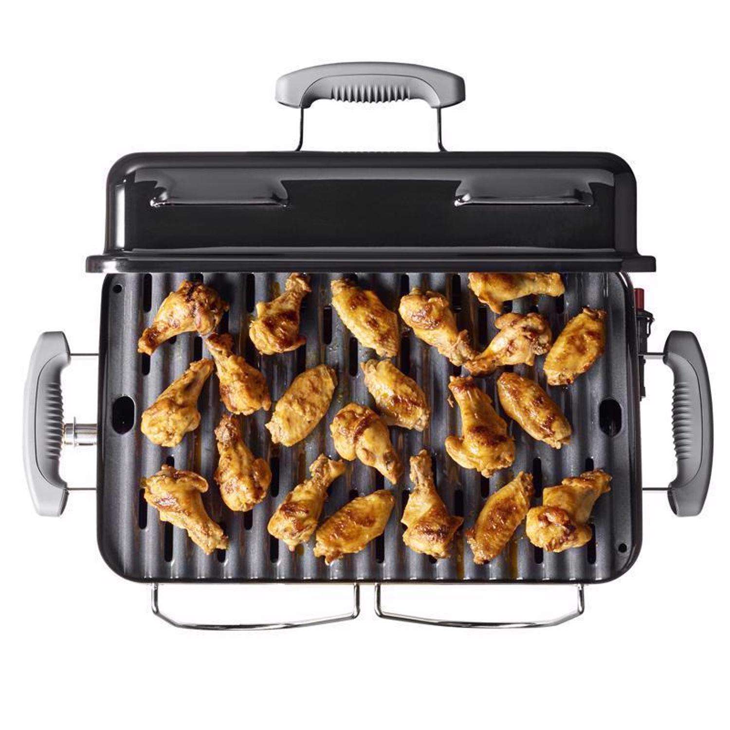 Weber Go-Anywhere 1 Burner Liquid Propane Grill Black Mfr