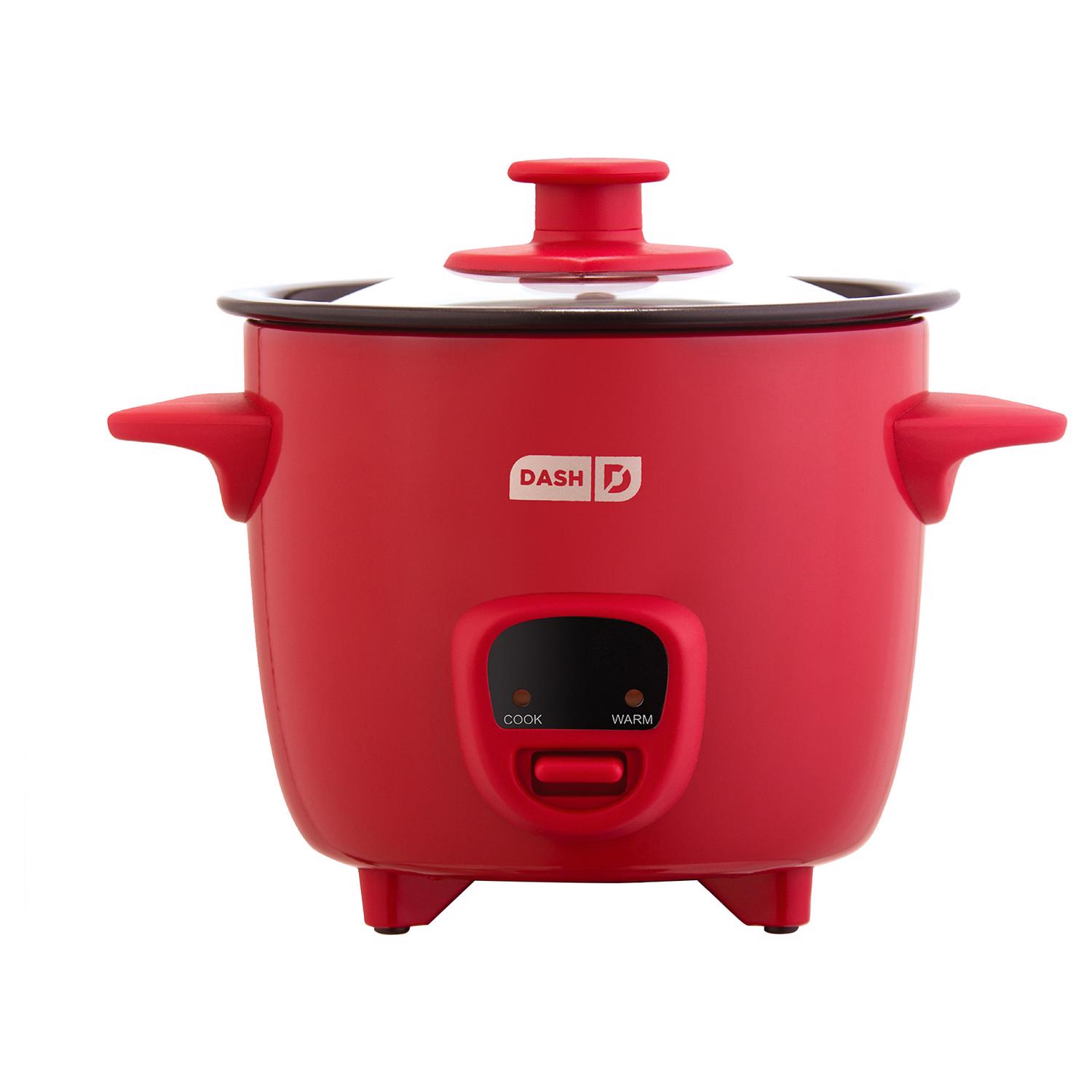 Dash Red 2 cups Programmable Rice Cooker