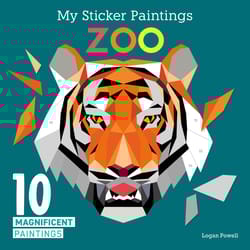 My Sticker Paintings Zoo Sticker Book