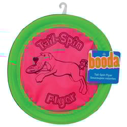 Booda For Dog Multicolored Fabric Flying Disc Dog Toy Medium 1 pk