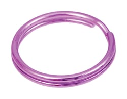 HILLMAN 1 in. D Metal Assorted Split Rings/Cable Rings Key Ring