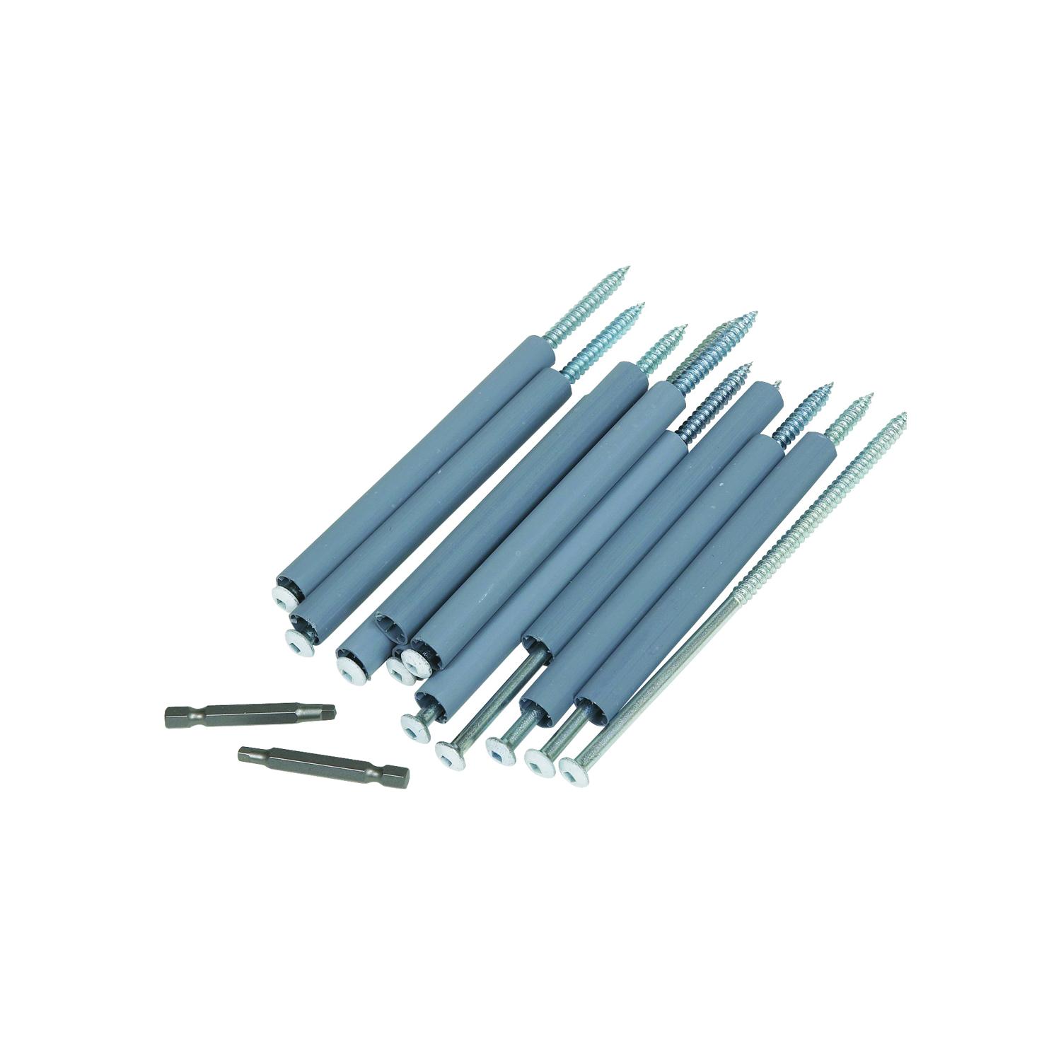 Amerimax 7 in. L Hex/Slotted Gutter Screw w/Ferrule 10 pk Mfr
