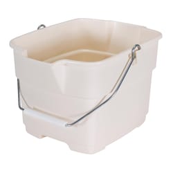 Rubbermaid Roughneck 15 qt Bucket Bisque