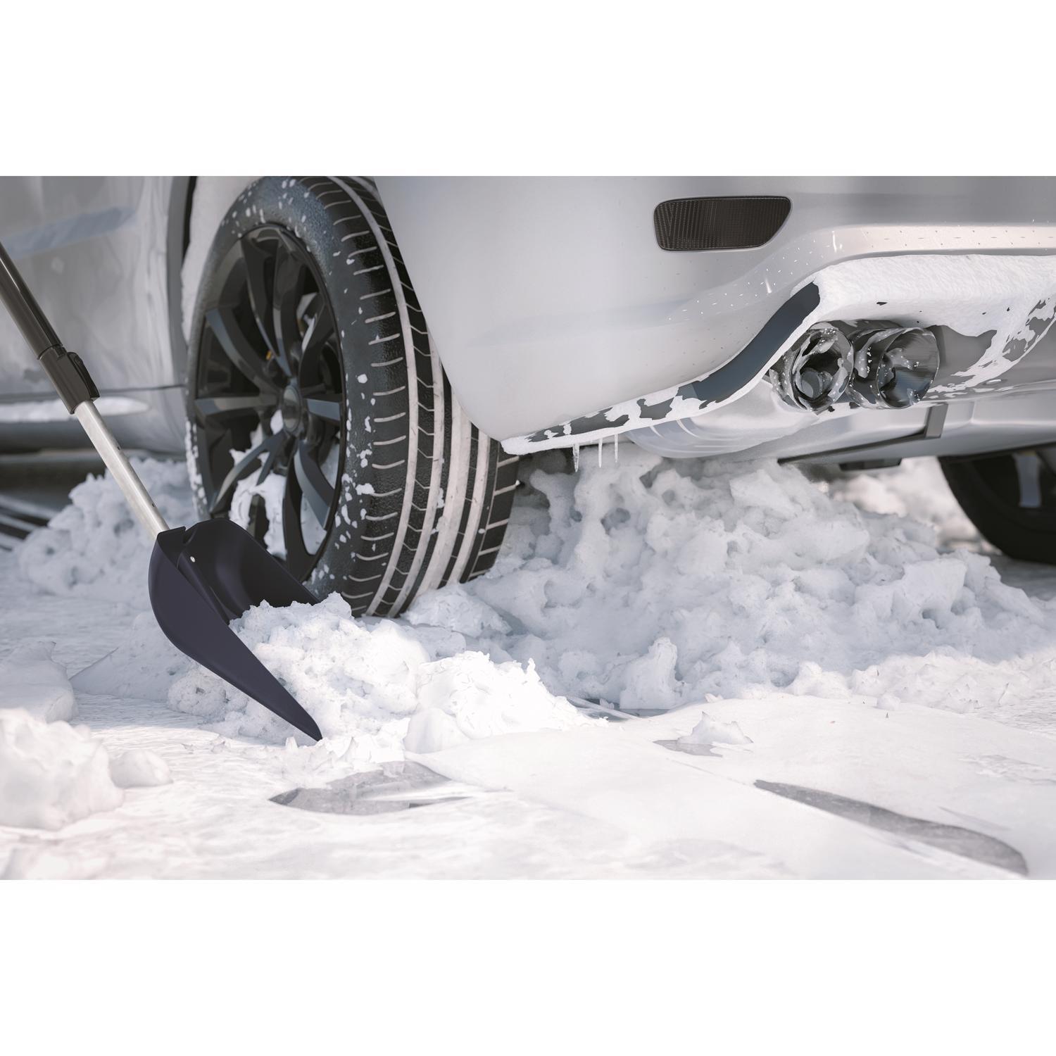 Suncast Poly Telescoping Snow Shovel - Thumbnail 5