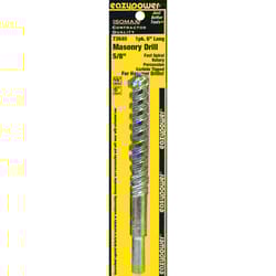 Eazypower Isomax 5/8 in. X 6 in. L Tungsten Carbide Tipped Fast Spiral Masonry Drill Bit Hex Shank 1