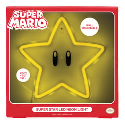 Super Mario Super Star LED Neon Light 1 pk