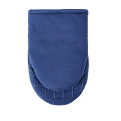 Mrs. Andersons Baking Blue Cotton/Silicone Oven Mitt