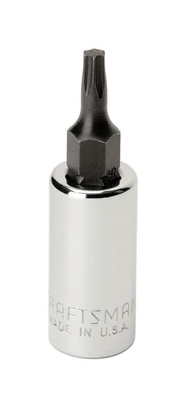 Craftsman T15 X 1/4 in. drive Torx Bit Socket 1 pc Mfr# CMMT42661