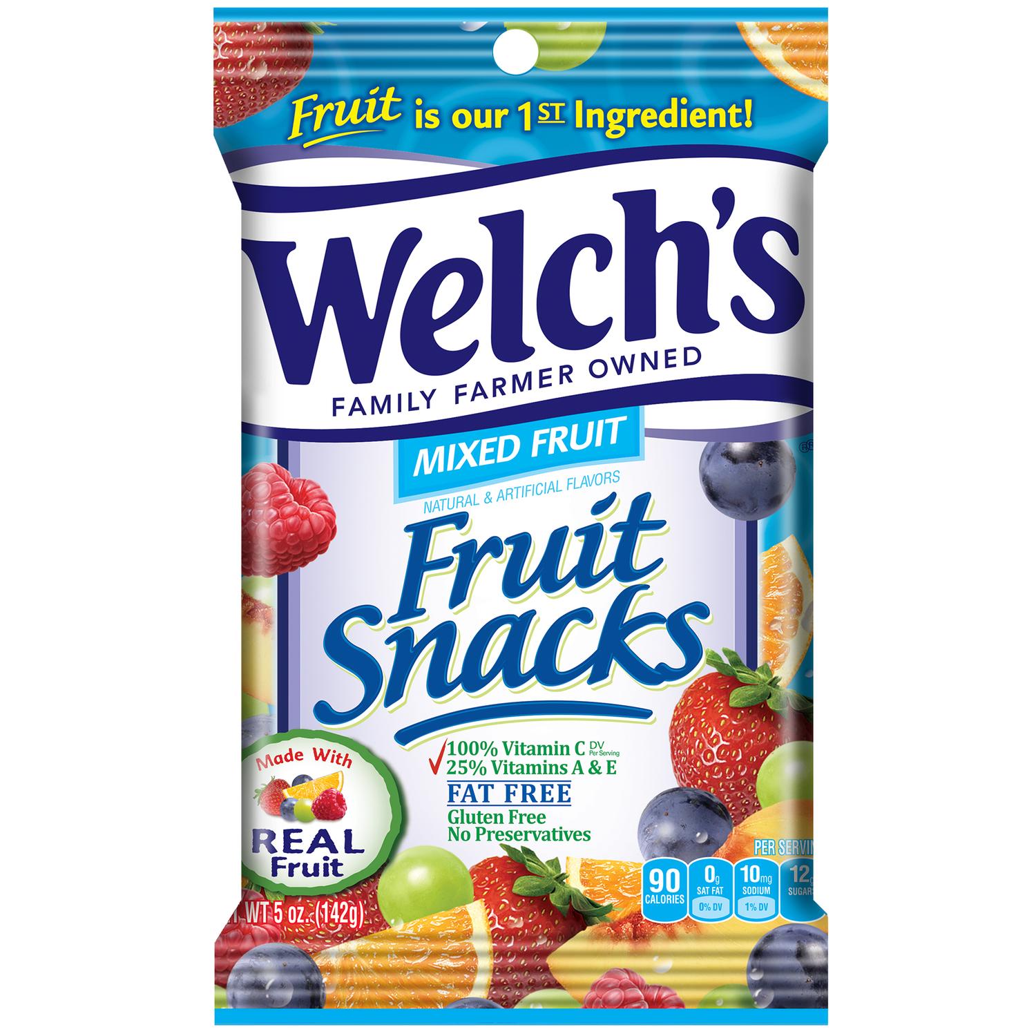 Welch's Mixed Fruit Snacks 5 oz Mfr# 653513 - Ace Hardware