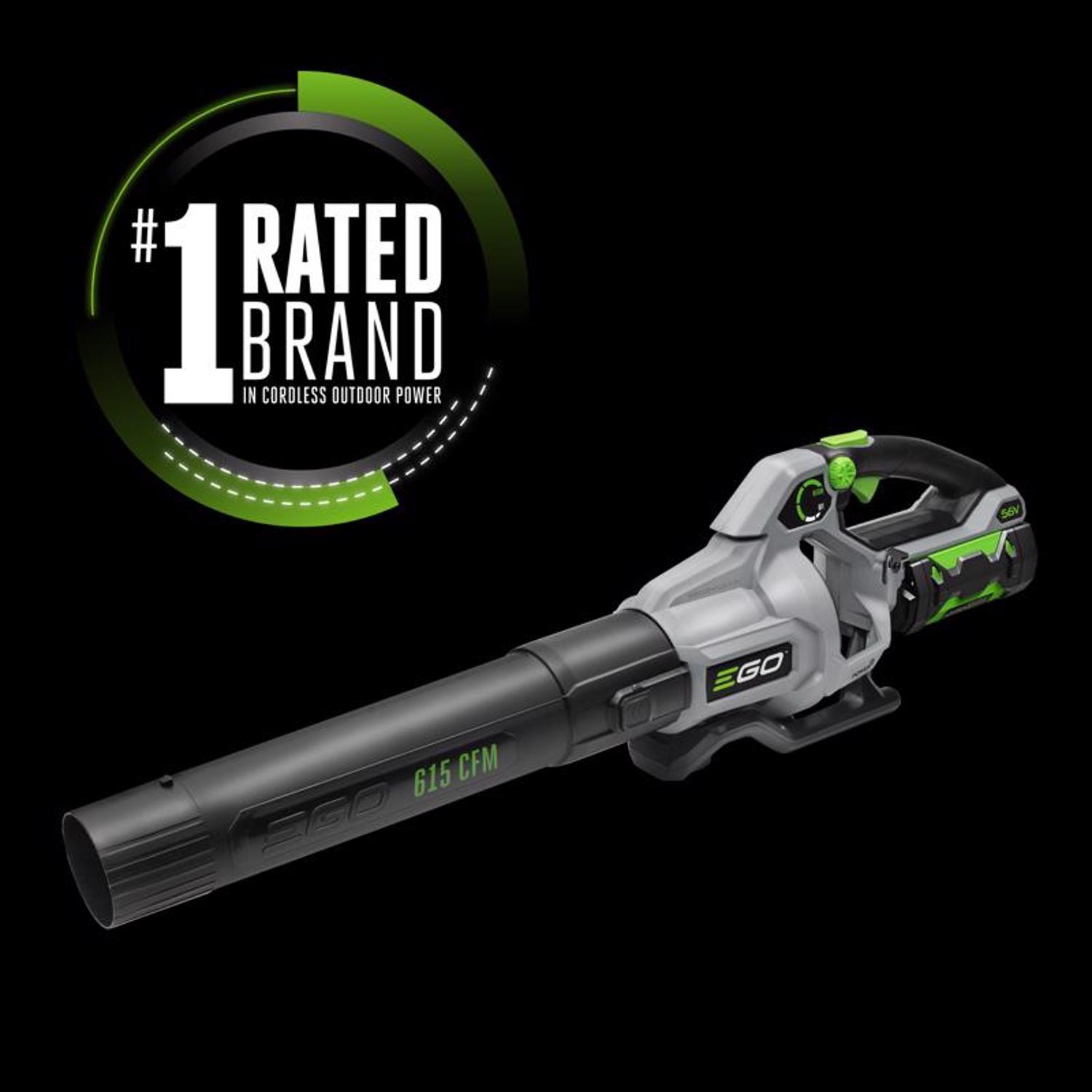 EGO LB6150 Power+ 56-volt Brushless Handheld Cordless Electric Leaf Blower (Tool Only) - Thumbnail 5