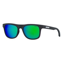 Pit Viper Unisex Black Frame Blue/Green Lens Sunglasses