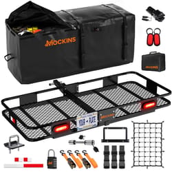 Mockins 60x20x6 Cargo Carrier w/ Rear Lights & Cargo Bag Cargo Carrier Set 1 pk