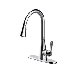 Oakbrook Collection Vela One Handle Chrome Kitchen Faucet