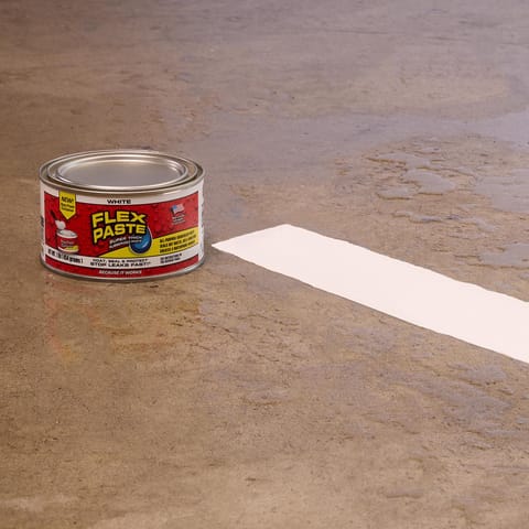 Flex Seal Family of Products Flex Paste White Rubberized Paste