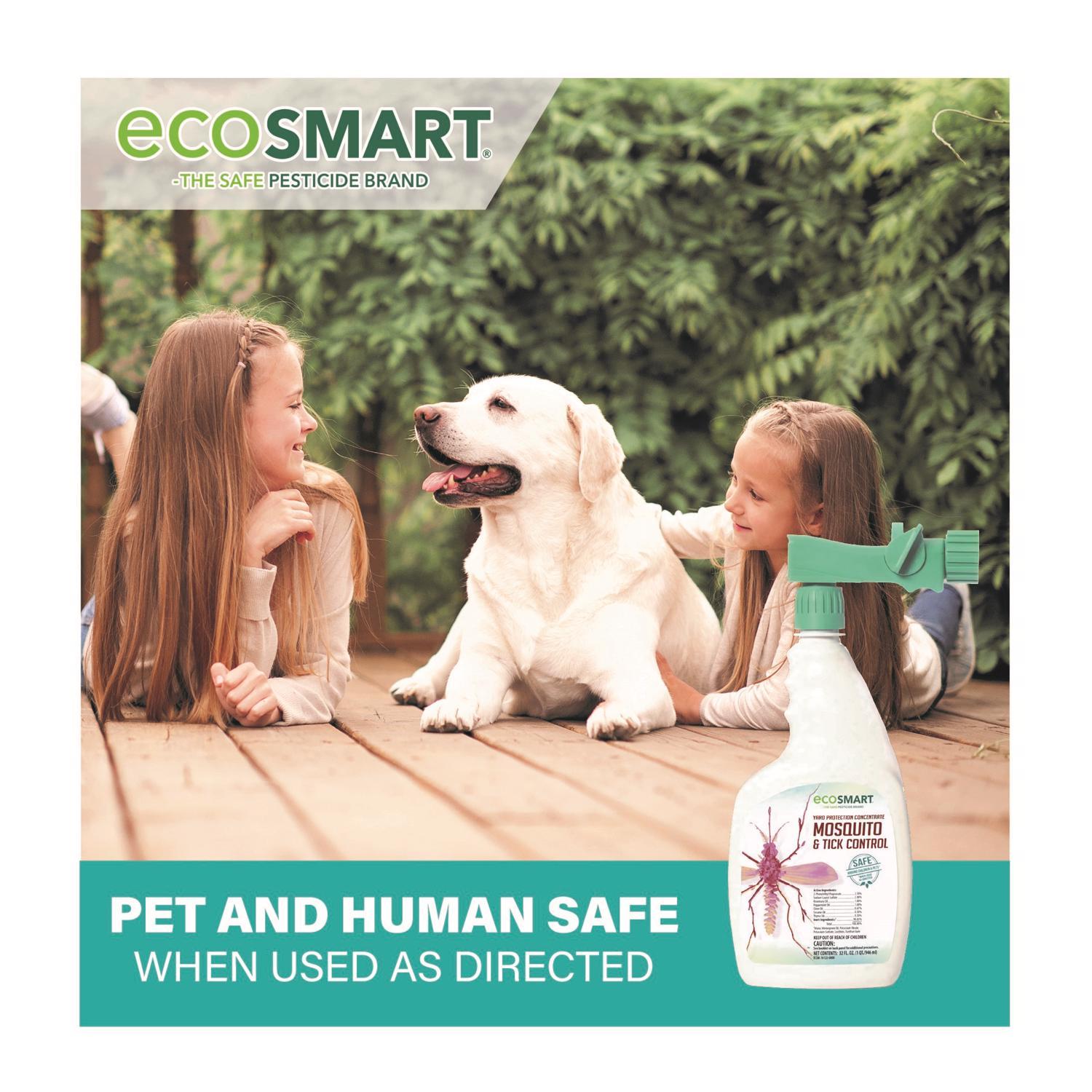 EcoSmart Natural Mosquito/Tick Control Concentrate Hose End Spray Case Of 6 - Thumbnail 2