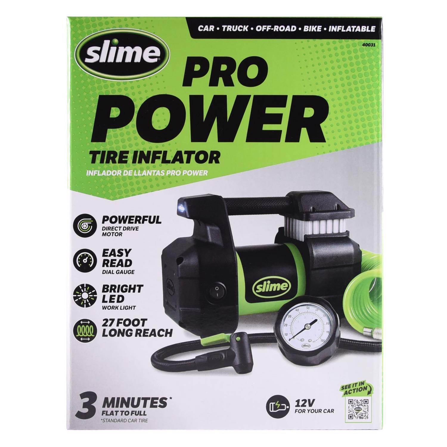 Slime Pro Power 12 V 100 psi Tire Inflator Mfr# 40031 - Ace Hardware