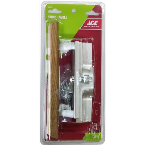 Ace Zinc Outdoor Patio Door Handle Set Mfr# 23-0035 - Ace Hardware