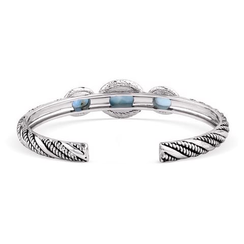 Montana Silversmiths Women's Larimar Peace & Serenity Blue/Silver