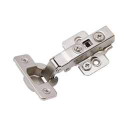 Amerock Functional Hardware 2-7/16 in. W X 4-7/16 in. L Nickel Silver Zinc Full Frameless Concealed