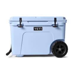 YETI Tundra Haul Big Sky Blue 82 can Roller Cooler