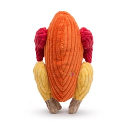 Allure Products Huggle Hounds For Dog Orange Plush Giblets Turkey Dog Toy 1 pk
