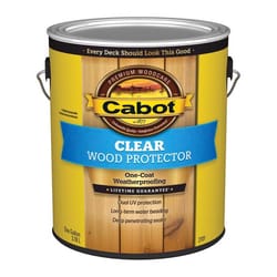 Cabot Clear Wood Protector Transparent Clear Water-Based Latex Wood Protector 1 gal