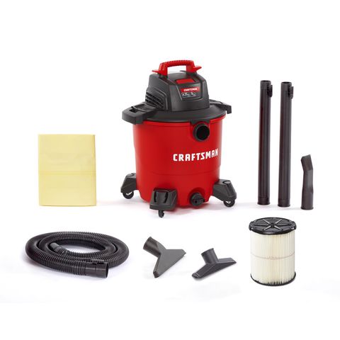 Craftsman 9 gal Corded Wet/Dry Vacuum 8.3 amps 120 V 4.25 HP