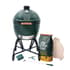 Big Green Egg 24 in. XLarge EGG Package with Nest/Handler Charcoal Kamado Grill and Smoker Green