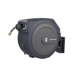 Giraffe Gray Retractable Hose Reel with Hose